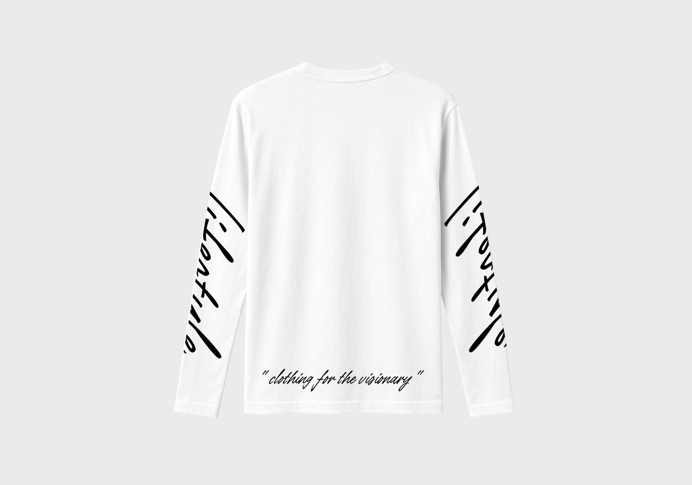SOVEREIGN LONG SLEEVE - WHITE “special pre order edition”