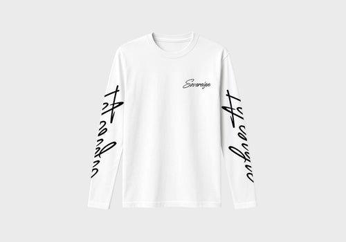 SOVEREIGN LONG SLEEVE - WHITE “special pre order edition”
